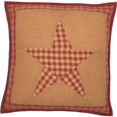 Ninepatch Star Quilted Pillow 16x16 VHC Brands - The Fox Decor